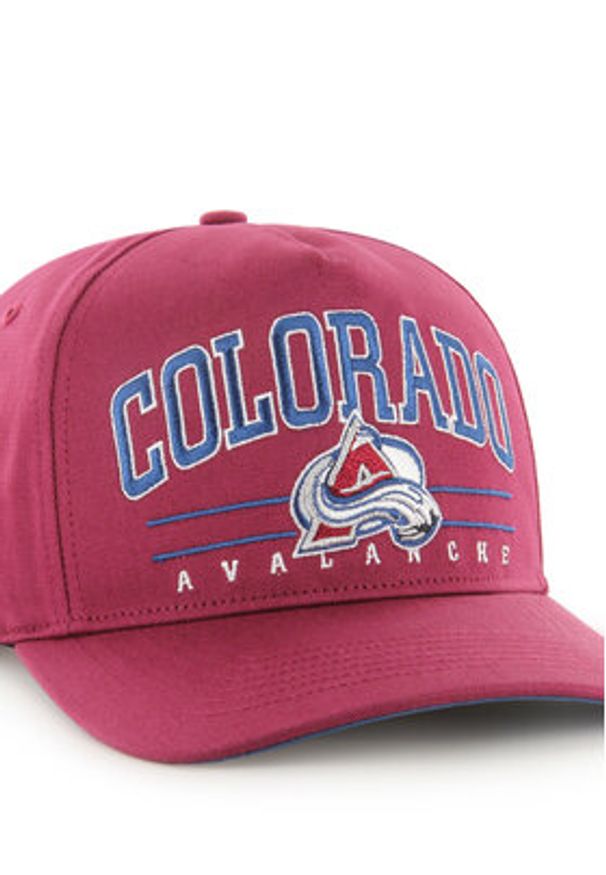 47 Brand Czapka z daszkiem Colorado Avalanche Roscoe Hitch H-RSCOE16GWP Koralowy. Kolor: pomarańczowy. Materiał: materiał, bawełna
