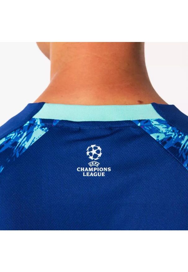 CHAMPIONS LEAGUE - Koszulka piłkarska dla dorosłych Champions League. Kolor: niebieski. Sport: piłka nożna