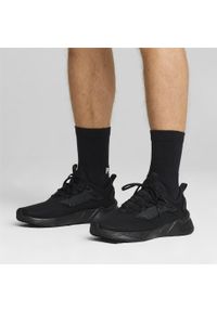 Puma - Buty do biegania unisex Retaliate 3 PUMA Black. Kolor: czarny. Materiał: syntetyk, materiał