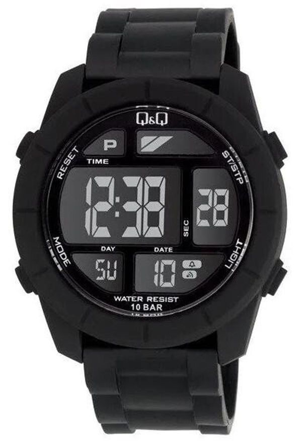 Zegarek męski QQ M123-001 czarny. Kolor: czarny