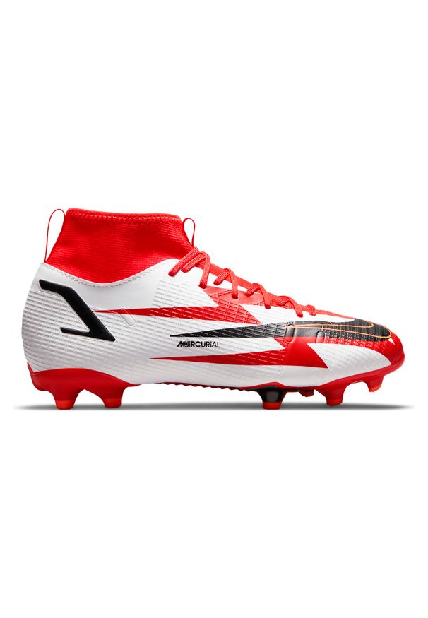 Buty piłkarskie korki dla dzieci Nike Mercurial Superfly 8 Academy CR7 MG DB2672. Materiał: syntetyk. Szerokość cholewki: normalna. Sport: piłka nożna
