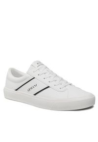 Armani Exchange Sneakersy XUX165 XV758 K488 Biały. Kolor: biały. Materiał: skóra #6