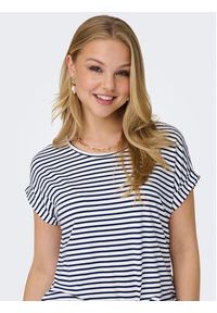 only - ONLY T-Shirt Moster 15206243 Biały Regular Fit. Kolor: biały. Materiał: wiskoza #3
