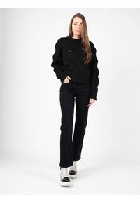 Silvian Heach Sweter "Oversize" | CVA22153MA | Kobieta | Czarny. Kolor: czarny. Materiał: wełna, poliester, elastan, akryl