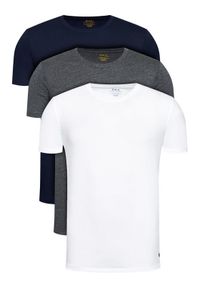Polo Ralph Lauren Komplet 3 t-shirtów 714830304005 Kolorowy Regular Fit. Typ kołnierza: polo. Materiał: bawełna. Wzór: kolorowy #1