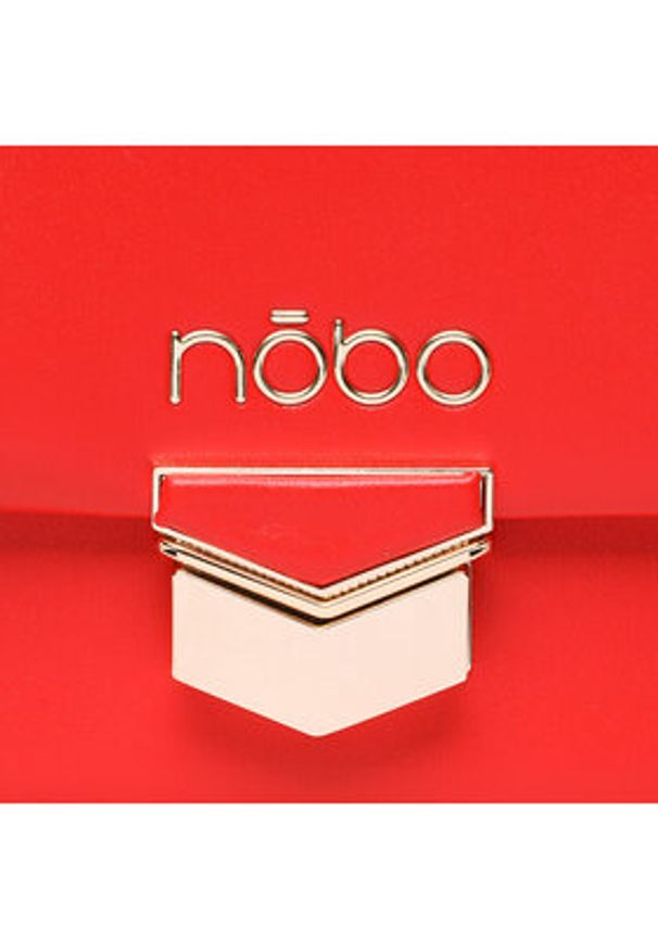 Nobo Torebka NBAG-N1780-C005 Czerwony. Kolor: czerwony. Materiał: skórzane