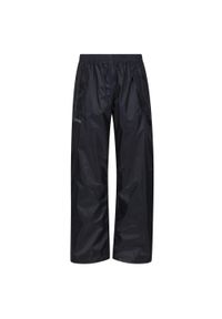 Regatta - Spodnie Wodoodporne Dziecięce Stormbreak. Kolor: niebieski. Sezon: lato. Sport: turystyka piesza #1