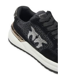 Pinko - PINKO Sneakersy Gem 07 SS0055 P036 Czarny. Kolor: czarny. Materiał: materiał #6