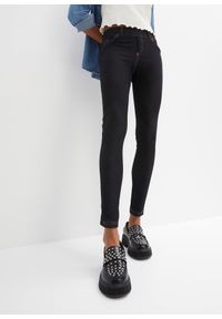 bonprix - Legginsy o wyglądzie dżinsów. Kolor: czarny #1