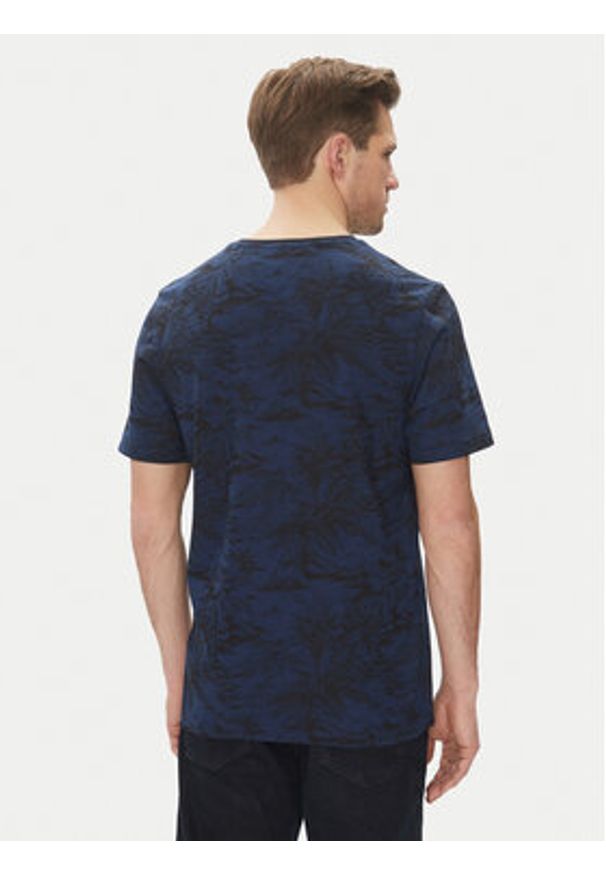 TOMMY HILFIGER - Tommy Hilfiger T-Shirt Summer MW0MW38933 Granatowy Slim Fit. Kolor: niebieski. Materiał: bawełna