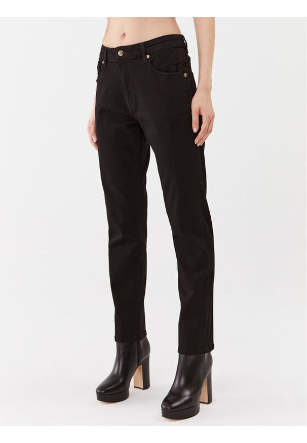 Versace Jeans Couture Jeansy 75HAB5B1 Czarny Regular Fit. Kolor: czarny