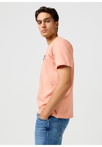 Wrangler - MESKA KOSZULKA WRANGLER SMALL LOGO TEE SHRIMP 112362799 #2