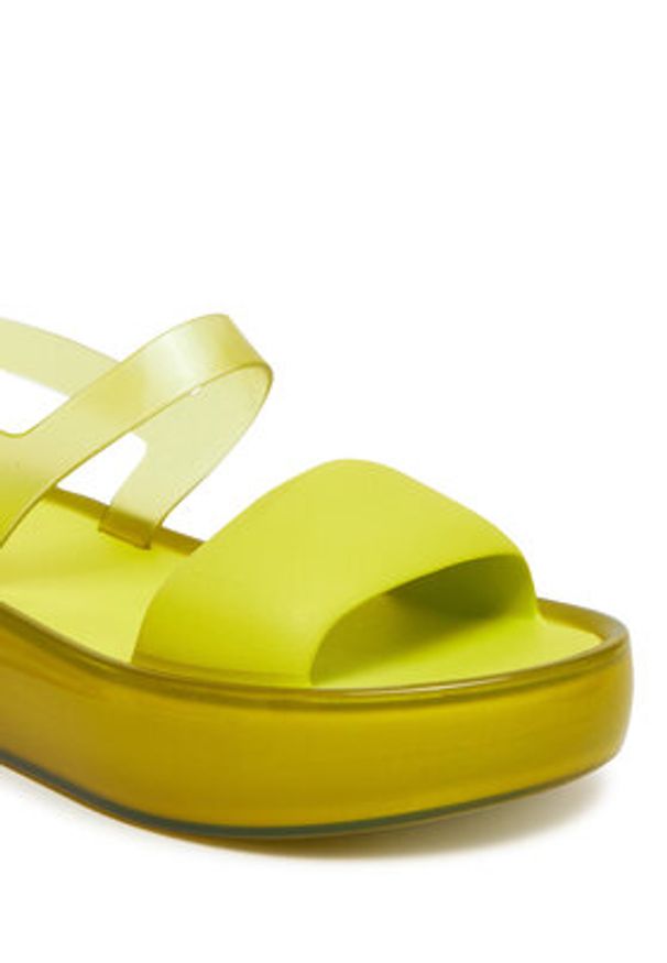 melissa - Melissa Sandały Float Platform 36066 Zielony. Kolor: zielony. Obcas: na platformie