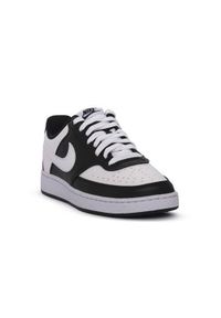 Buty do chodzenia damskie Nike 003 Court Vision Lo. Zapięcie: sznurówki. Kolor: wielokolorowy, czarny. Materiał: materiał, syntetyk. Szerokość cholewki: normalna. Model: Nike Court. Sport: turystyka piesza