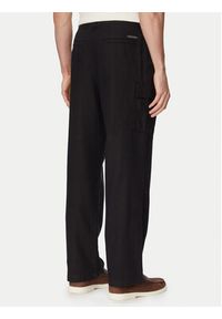 Calvin Klein Jeans Spodnie cargo LV04RF611G Czarny Relaxed Fit. Kolor: czarny. Materiał: bawełna #3