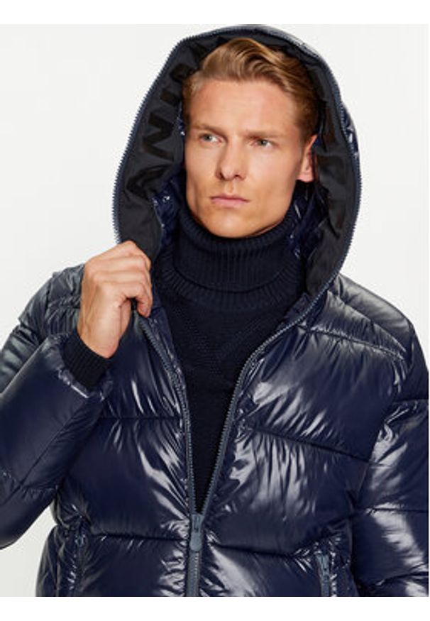 Save The Duck Kurtka zimowa D31280M LUCK17 Granatowy Regular Fit. Kolor: niebieski. Materiał: syntetyk. Sezon: zima