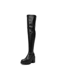 DeeZee Kozaki ZB362-2A Czarny. Kolor: czarny. Materiał: syntetyk, materiał