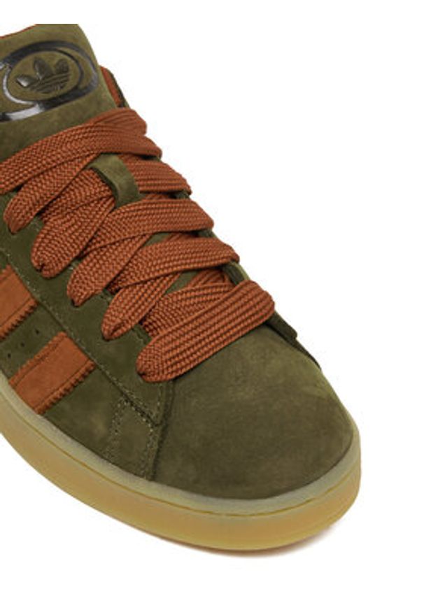 Adidas - adidas Sneakersy Campus 00S IH4098 Zielony. Kolor: zielony. Materiał: zamsz, skóra. Model: Adidas Campus