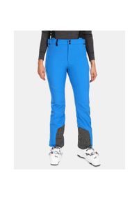 Damskie spodnie narciarskie softshell Kilpi RHEA-W. Kolor: niebieski. Materiał: softshell. Sport: narciarstwo #1