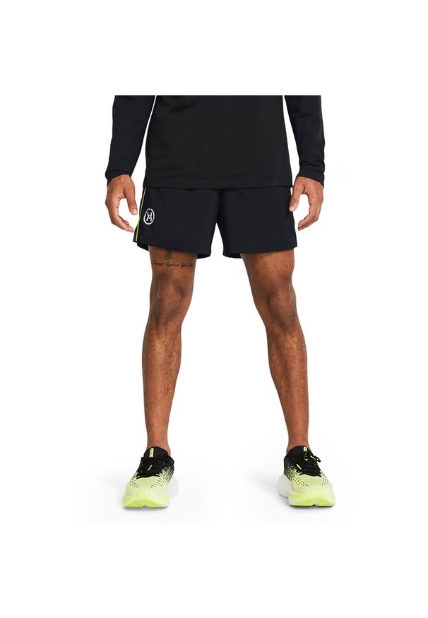 Spodenki do biegania męskie Under Armour Run Everywhere. Kolor: czarny. Sport: bieganie