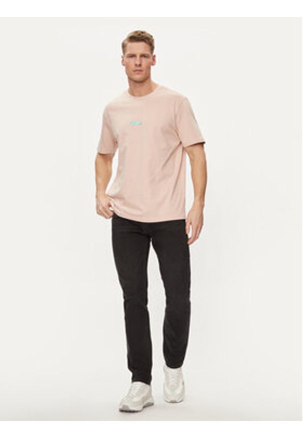 Hugo Jeansy Ash 50511514 Czarny Slim Fit. Kolor: czarny