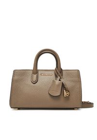 MICHAEL Michael Kors Torebka Scarlett 32F4GETC0L Beżowy. Kolor: beżowy. Materiał: skórzane #5