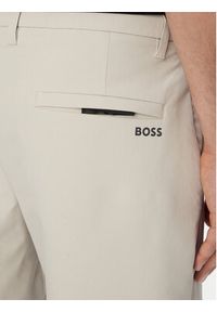 BOSS Szorty materiałowe S Commuter 10.5 Inch 50540337 Beżowy jasny Slim Fit. Kolor: beżowy. Materiał: syntetyk #5