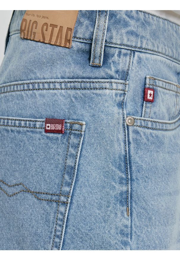 Big-Star - Jeansy chłopięce loose niebieskie Zacky 209. Okazja: na co dzień. Stan: podwyższony. Kolor: niebieski. Materiał: jeans. Styl: elegancki, casual, vintage, klasyczny