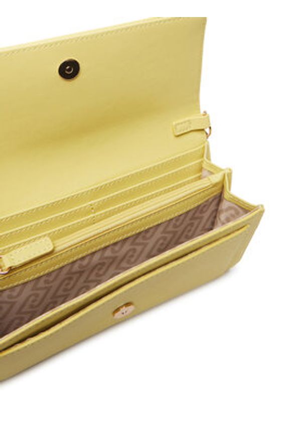 Liu Jo Portfel AA6191 ES029 Żółty. Kolor: żółty. Materiał: skóra