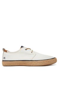 Pepe Jeans Espadryle PMS10332 Écru. Materiał: materiał