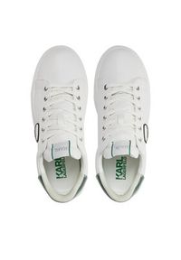 Karl Lagerfeld - KARL LAGERFELD Sneakersy KL52533N Biały. Kolor: biały. Materiał: skóra #6