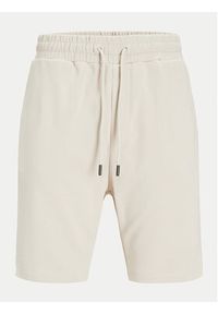 Jack & Jones - Jack&Jones Szorty sportowe Gordon 12249285 Beżowy Regular Fit. Kolor: beżowy. Materiał: syntetyk, bawełna. Styl: sportowy #8