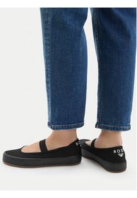 Roxy Tenisówki CWBEOB-HRY25626-1 Czarny. Kolor: czarny. Materiał: materiał #9