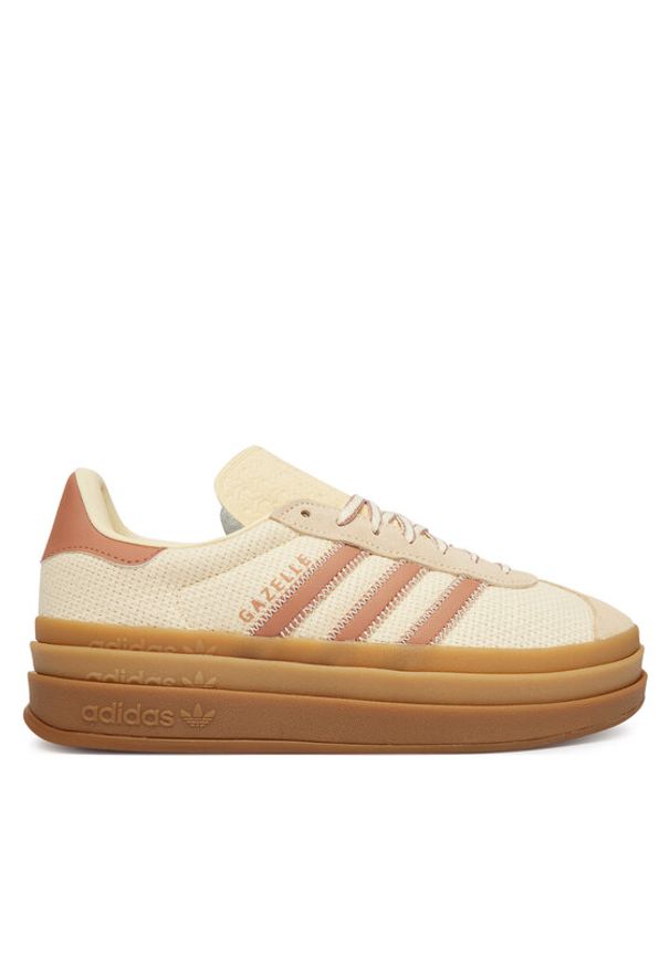 Adidas - adidas Sneakersy Gazelle Bold KI7224 Beżowy. Kolor: beżowy. Materiał: skóra, zamsz. Model: Adidas Gazelle