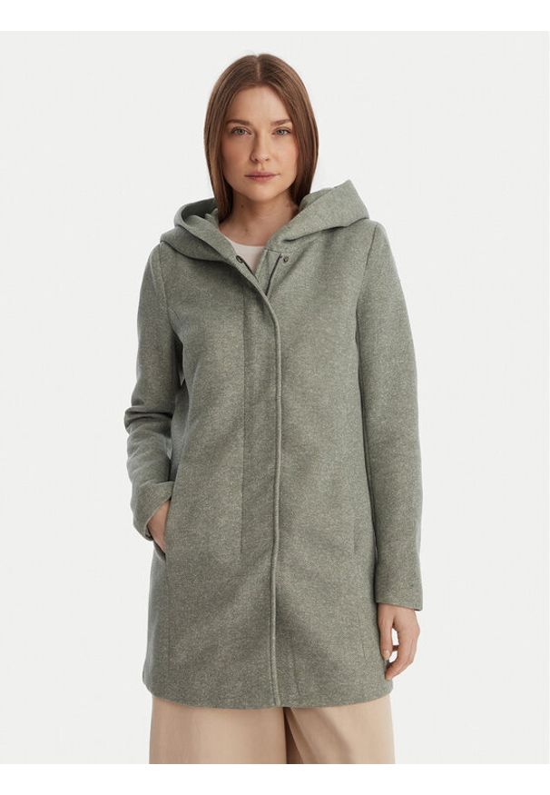 only - ONLY Płaszcz przejściowy Sedona 15142911 Zielony Regular Fit. Kolor: zielony. Materiał: syntetyk