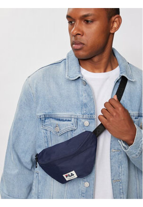 Fila Saszetka nerka Bibirevo Small Street Waist Bag FBU0081 Granatowy. Kolor: niebieski. Materiał: materiał