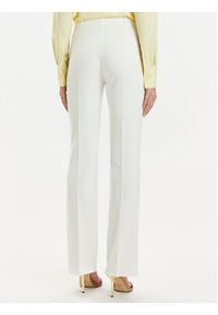 Rinascimento Spodnie materiałowe CFC0118270003 Biały Regular Fit. Kolor: biały. Materiał: syntetyk