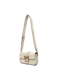 Pinko - PINKO Torebka Love One Mini Slouchy Fl Al 25-26 104340 A2OX Écru. Materiał: skórzane