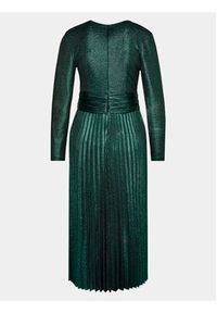 Nissa Sukienka koktajlowa RS14456 Zielony Regular Fit. Kolor: zielony. Materiał: syntetyk. Styl: wizytowy