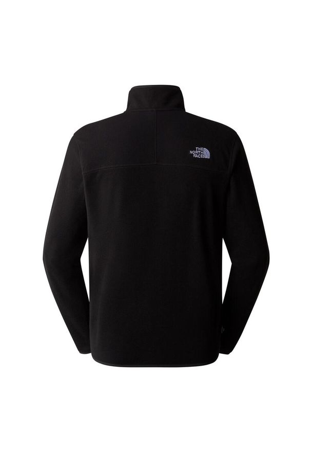 The North Face Polar 100 Glacier 1/4 Zip Nf0A855W4H0. Kolor: czarny. Materiał: polar