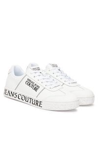 Versace Jeans Couture Sneakersy 79YA3SK6 Biały. Kolor: biały. Materiał: skóra #6