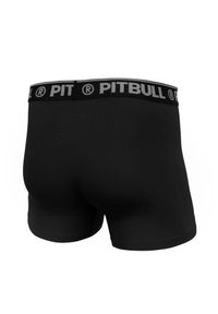 PITBULL - Bokserki męskie Pitbull Sport Mikrofibra 3-pak. Kolor: czarny. Materiał: mikrofibra