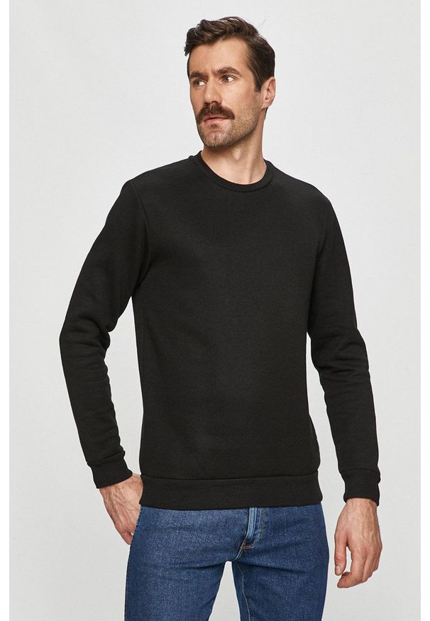 Only & Sons - Bluza. Okazja: na co dzień. Kolor: czarny. Styl: casual