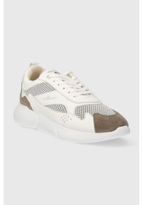 Mercer Amsterdam sneakersy The W3RD kolor biały ME233015. Nosek buta: okrągły. Kolor: biały. Materiał: guma #4