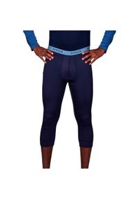 AYAQ - Legginsy 3/4 Ayaq Hellefonna. Kolor: niebieski. Sport: turystyka piesza #2