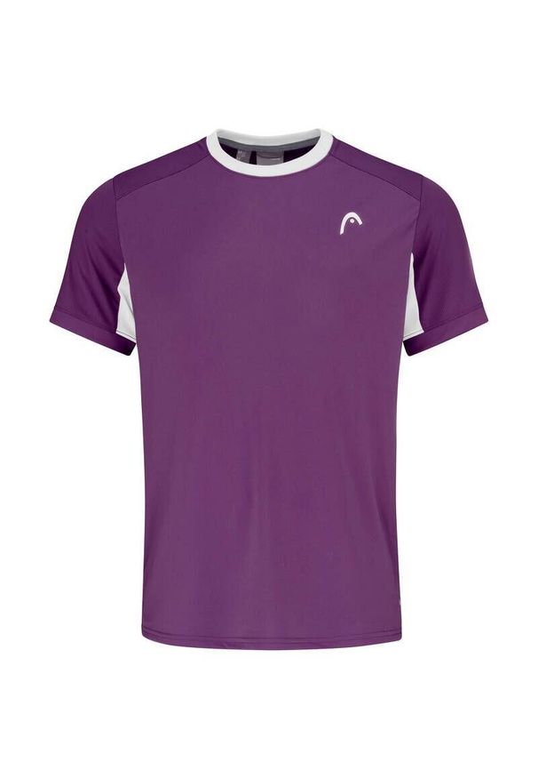 Koszulka tenisowa męska z krótkim rękawem Head Slice T-Shirt. Kolor: fioletowy. Długość rękawa: krótki rękaw. Długość: krótkie. Sport: tenis
