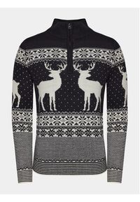 Brave Soul Sweter MK-248CRATCHITB Granatowy Regular Fit. Kolor: niebieski. Materiał: syntetyk #6