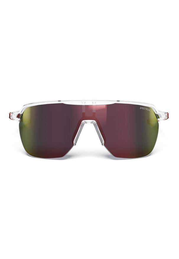 Okulary rowerowe JULBO FREQUENCY crystal/czerwone | Spectron cat 3. Kolor: czerwony