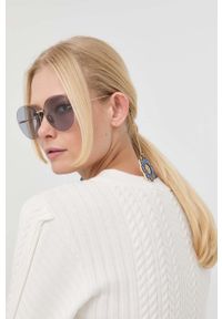 Gucci okulary przeciwsłoneczne damskie kolor złoty. Kolor: złoty #1