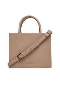 Elisabetta Franchi Torba q-roa-36116 Szary. Kolor: beżowy. Materiał: skórzane #4